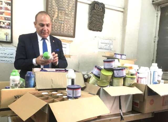 حملة على منافذ بيع الأدوية البيطرية بالشرقية 01