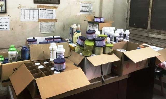 حملة على منافذ بيع الأدوية البيطرية بالشرقية 02