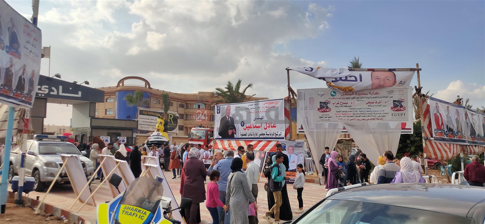 إقبال على انتخابات نادي الصفوة الرياضي 08