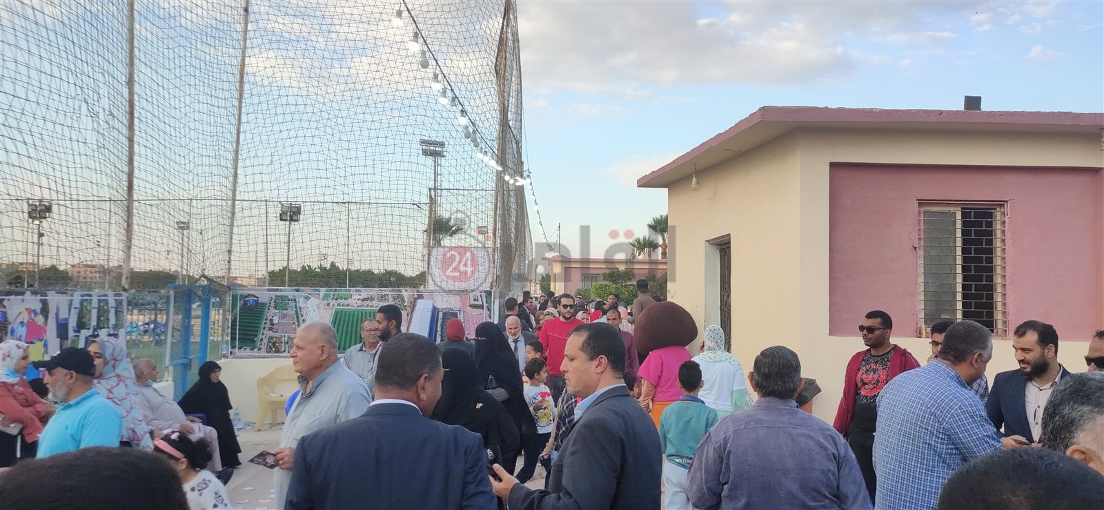 إقبال على انتخابات نادي الصفوة الرياضي 01