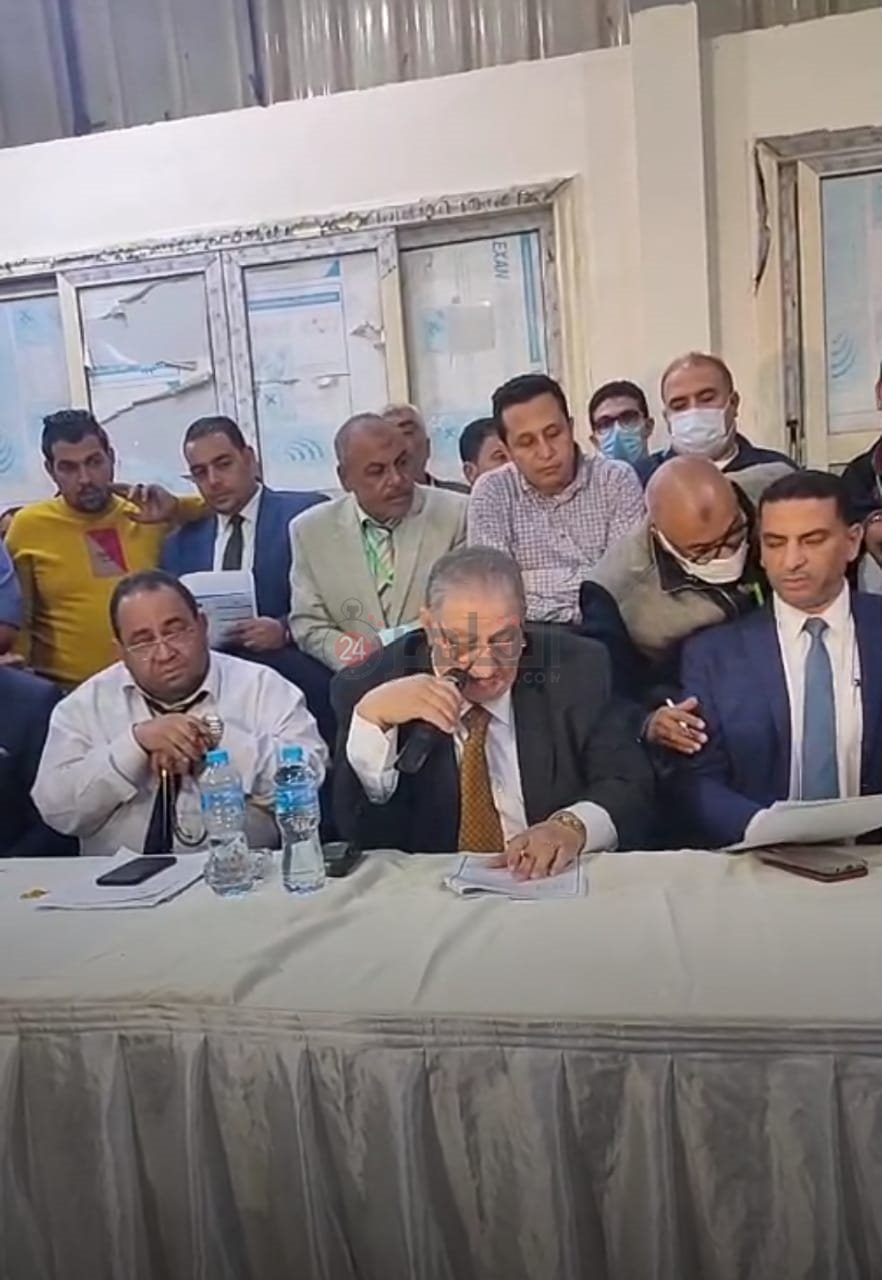 لحظة إعلان نتيجة انتخابات نادي الصفوة