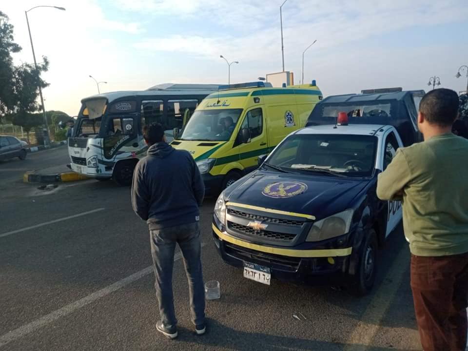 انقلاب ميني باص بالعاشر من رمضان 02