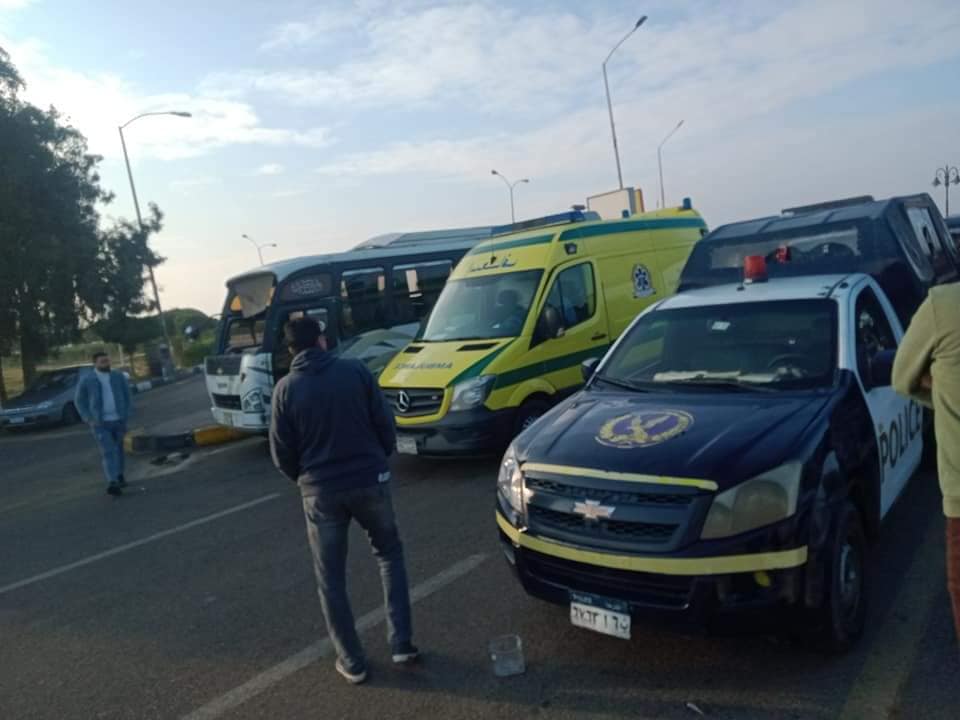 انقلاب ميني باص بالعاشر من رمضان 06