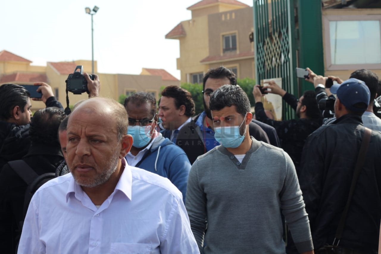 نجوم الفن في جنازة سهير البابلي (6)