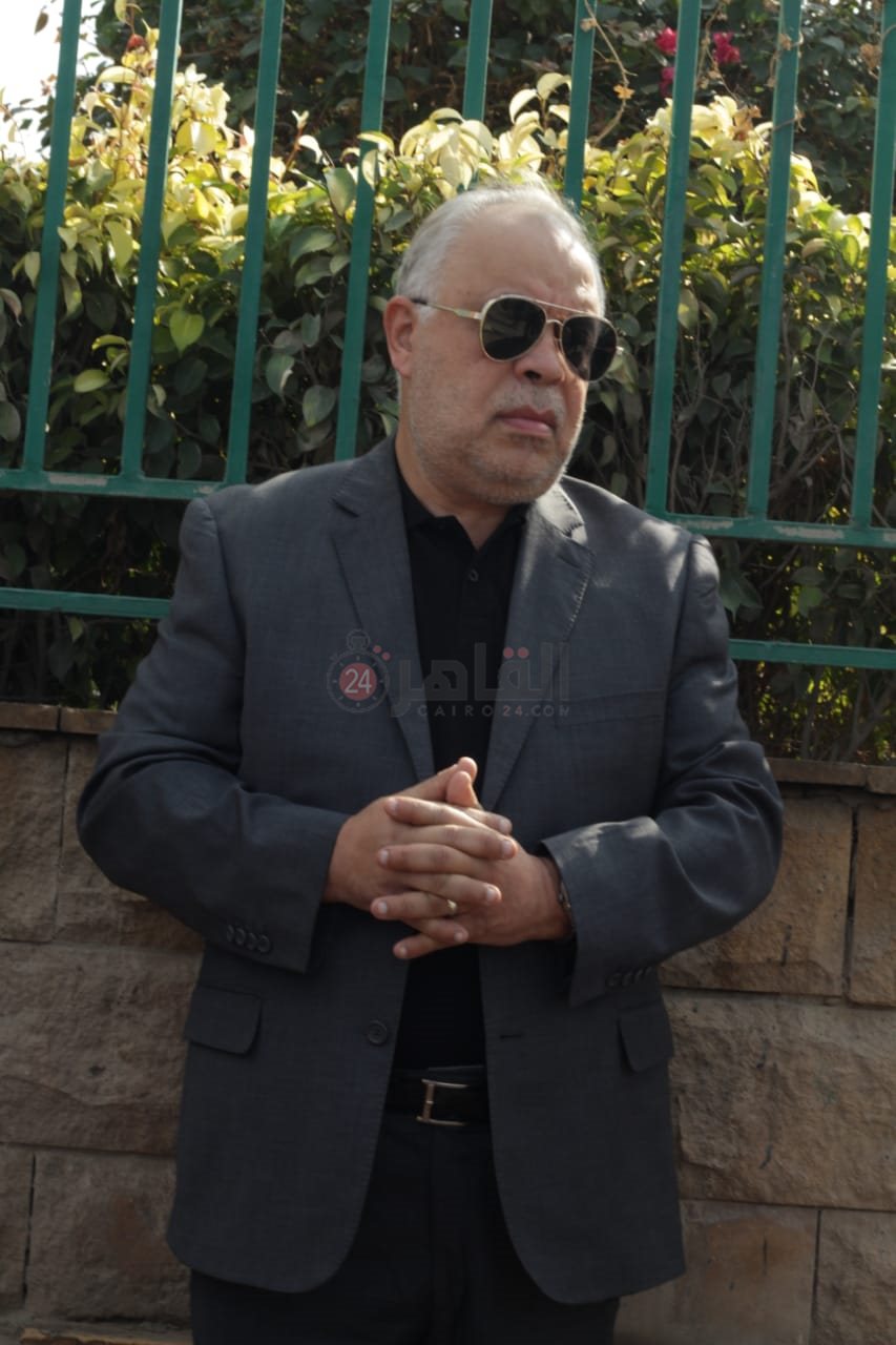 نجوم الفن في جنازة سهير البابلي (15)