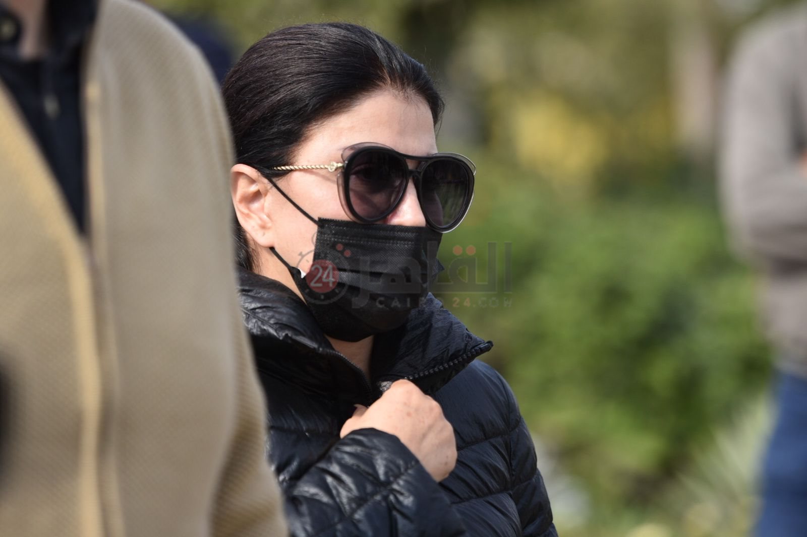 نجوم الفن في جنازة سهير البابلي (22)