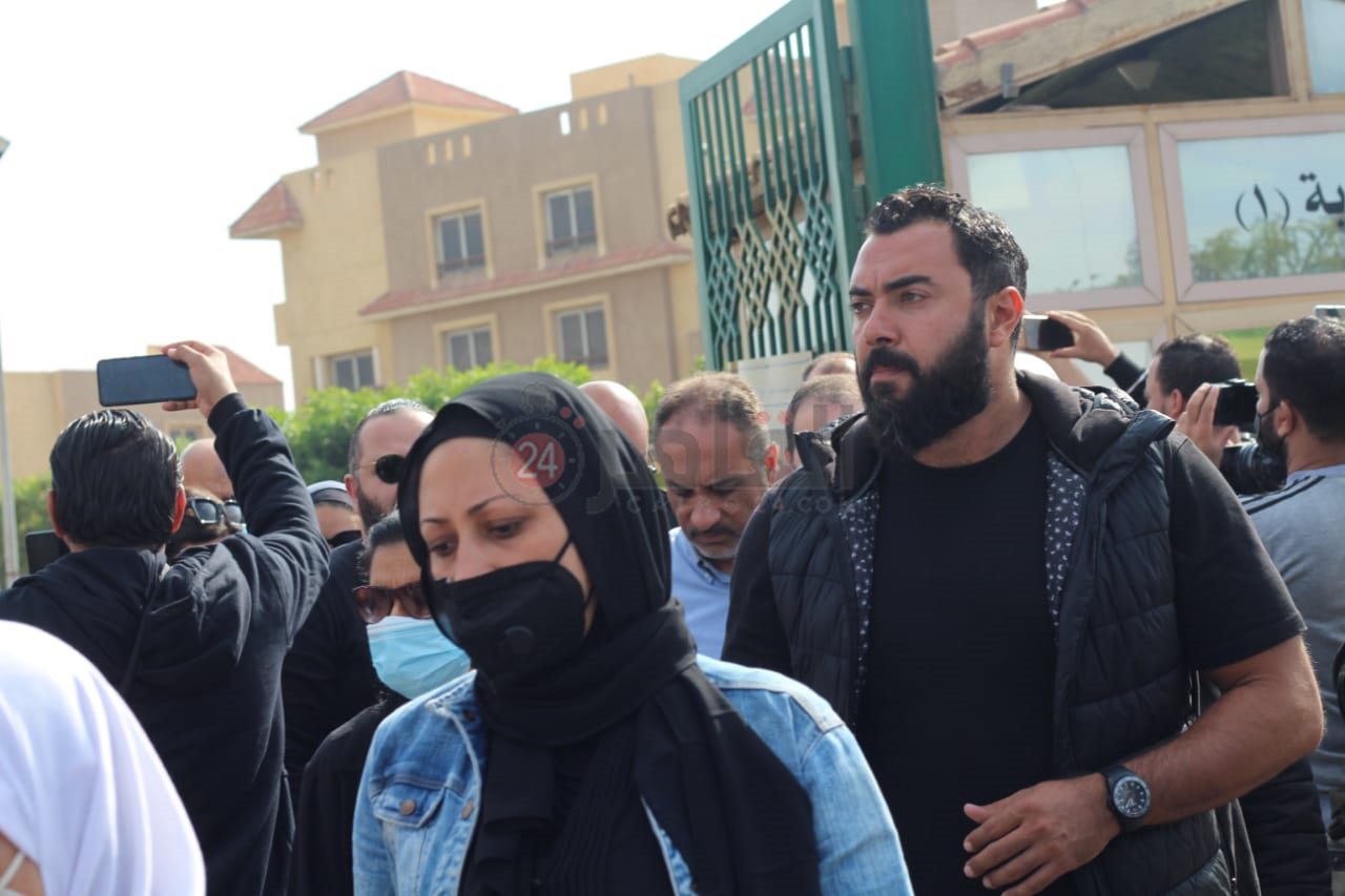 نجوم الفن في جنازة سهير البابلي (23)