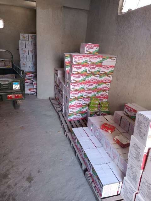 حملة على مخازن الأغذية بالشرقية