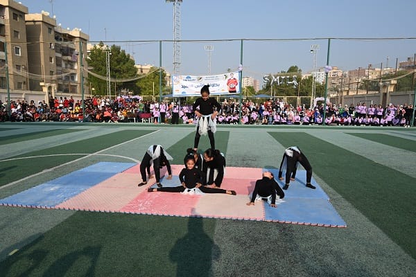 افتتاح بطولة كأس العميد في الكرة الخماسية لأول مرة