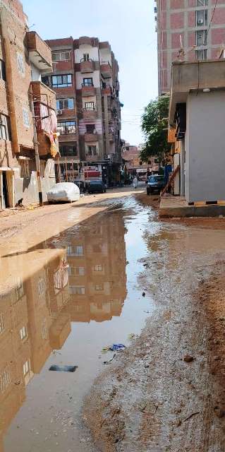 انفجار خط مياه بالشرقية 02