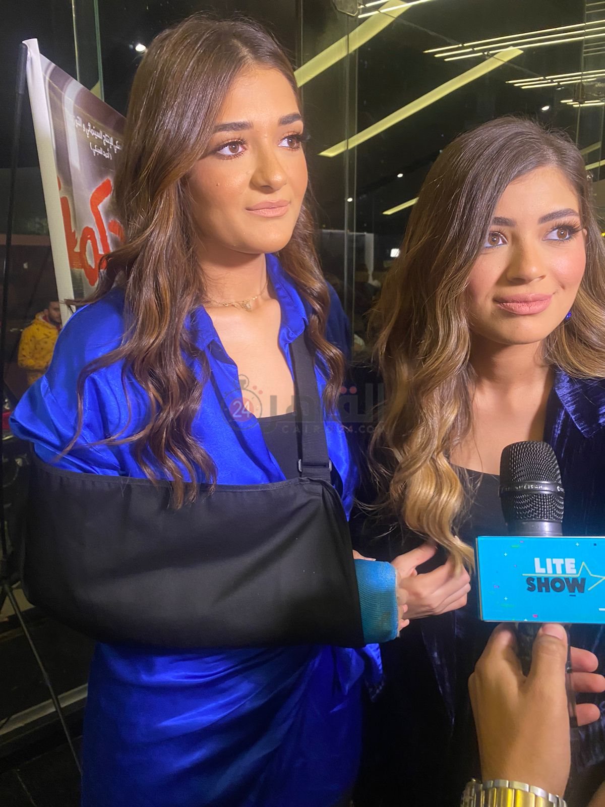 ملك زاهر في العرض الخاص لفيلم المحكمة (3)