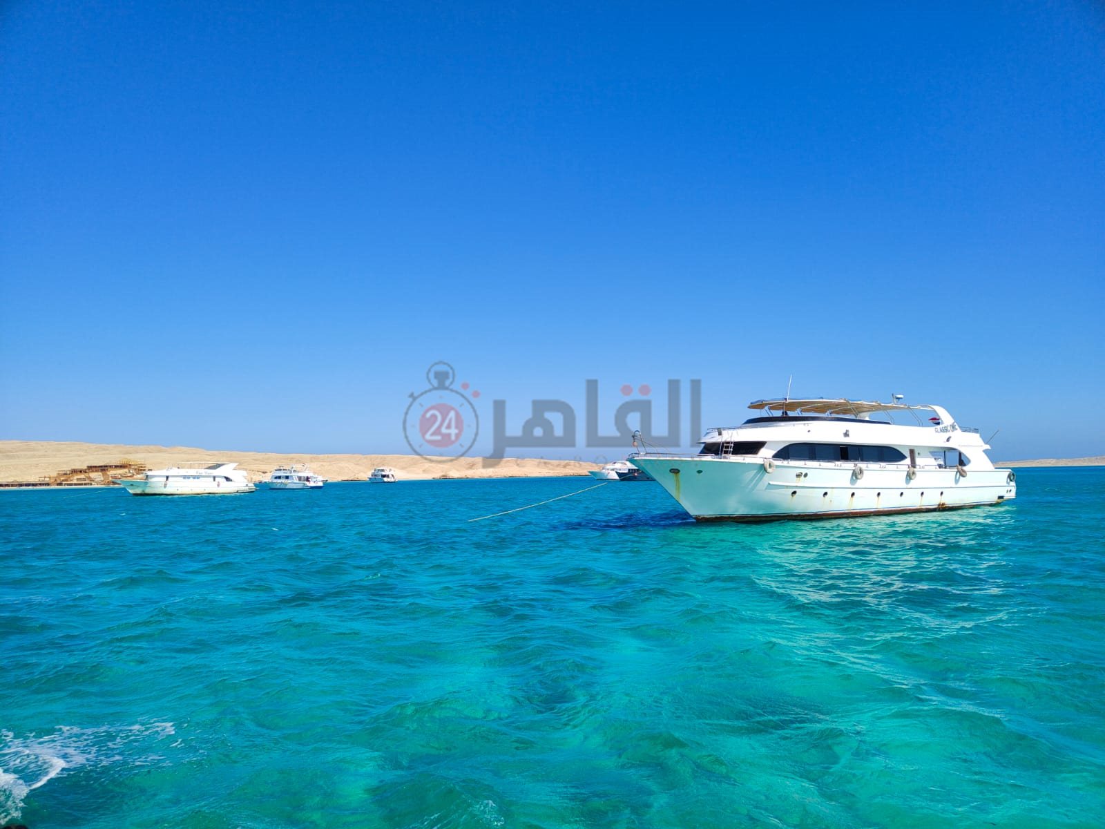 نشاط الرحلات البحرية بمدينة الغردقة