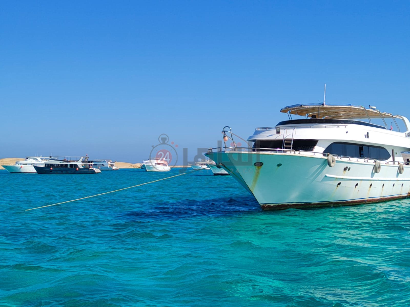 نشاط الرحلات البحرية بمدينة الغردقة