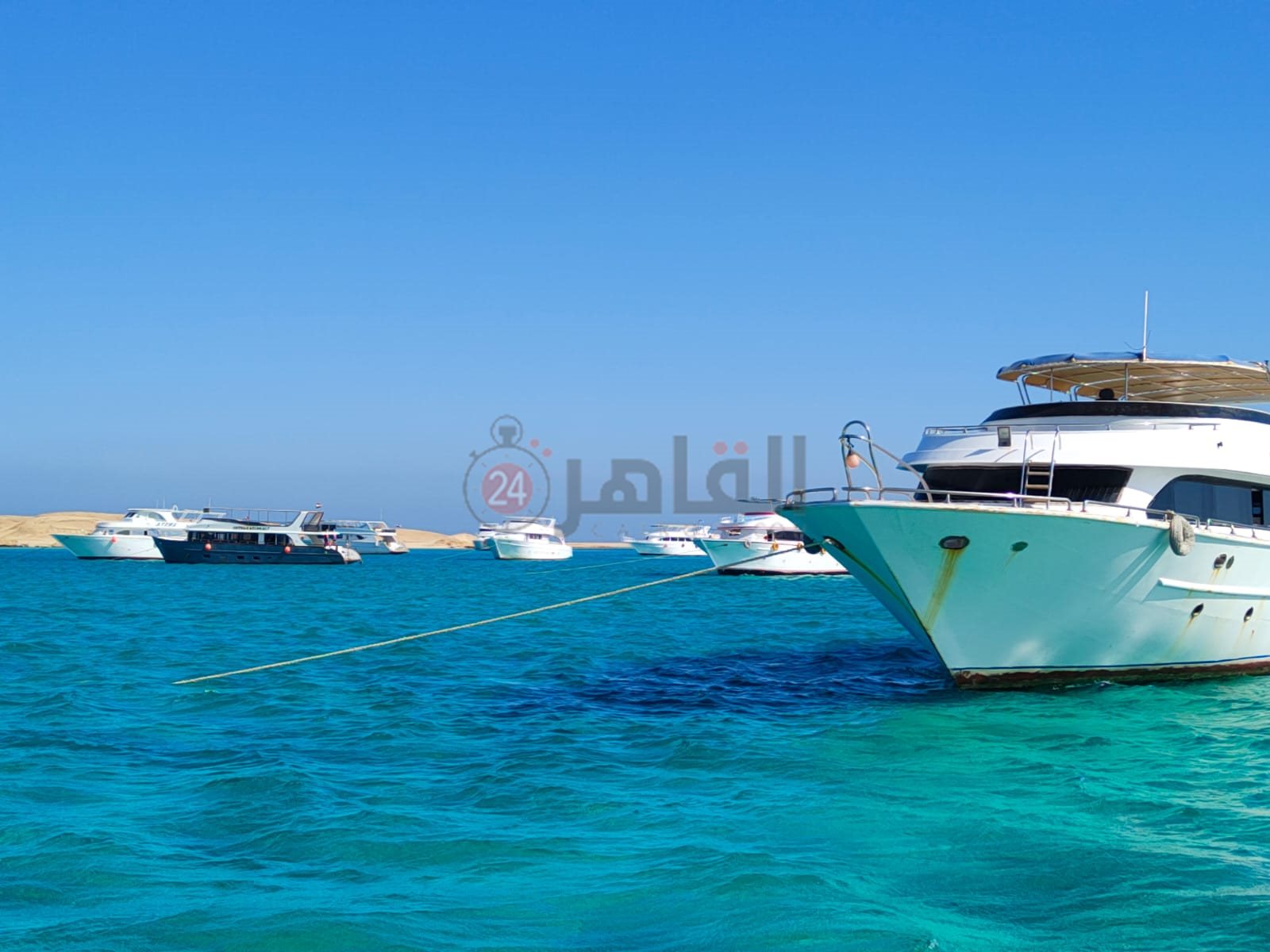 نشاط الرحلات البحرية بمدينة الغردقة