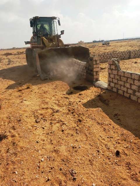 إزالة تعديات على الأراضي بالشرقية 03