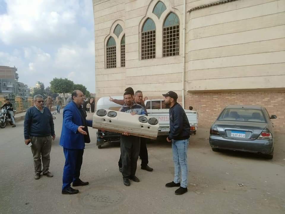 مصادرة 33 طقم صوت بمركبات التوك توك