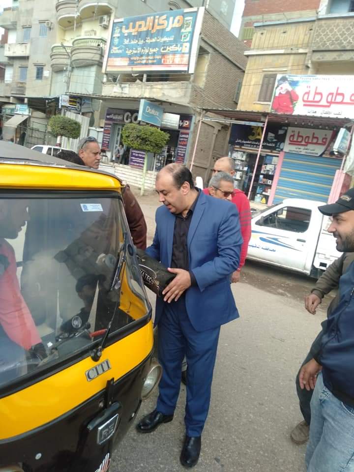 مصادرة 33 طقم صوت بمركبات التوك توك