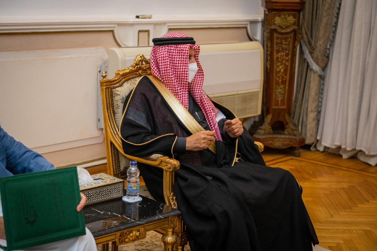  المهندس محمد أحمد مرسي والمهندس محمد بن حمد الماضي