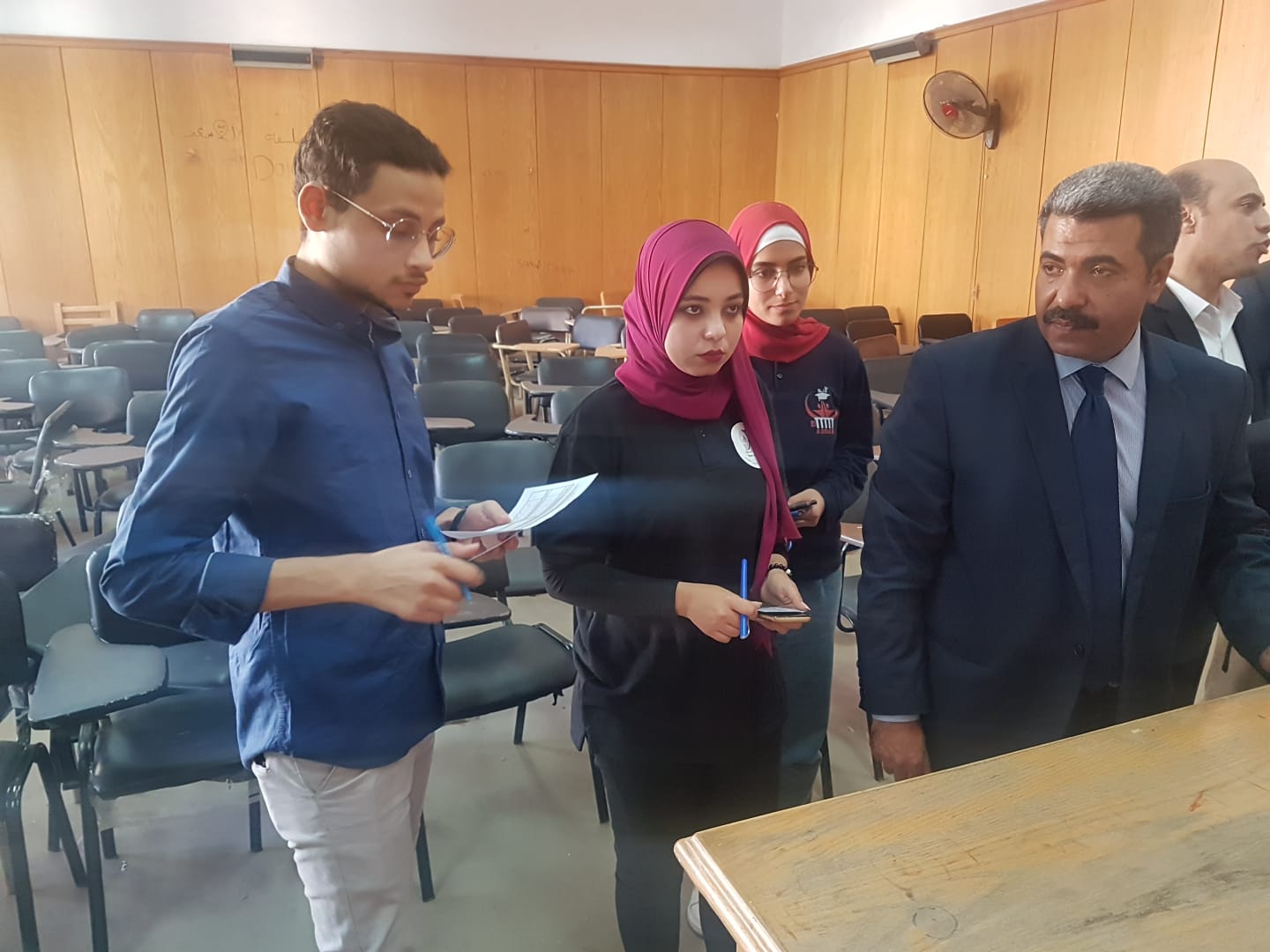 انتخابات الاتحادات الطلابية بجامعة الفيوم