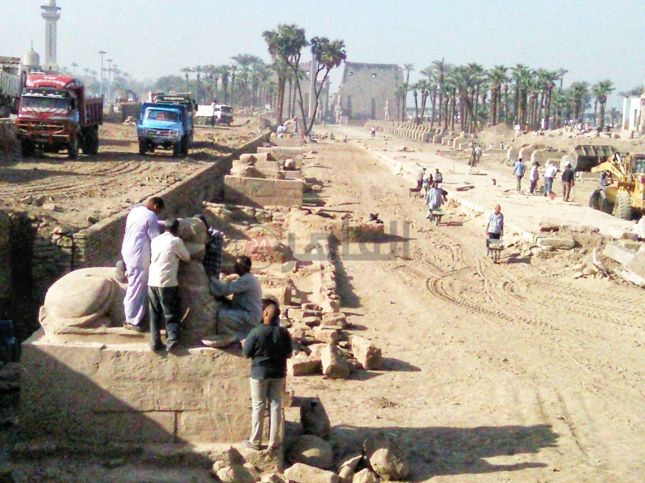  طريق الكباش قديمًا (4)