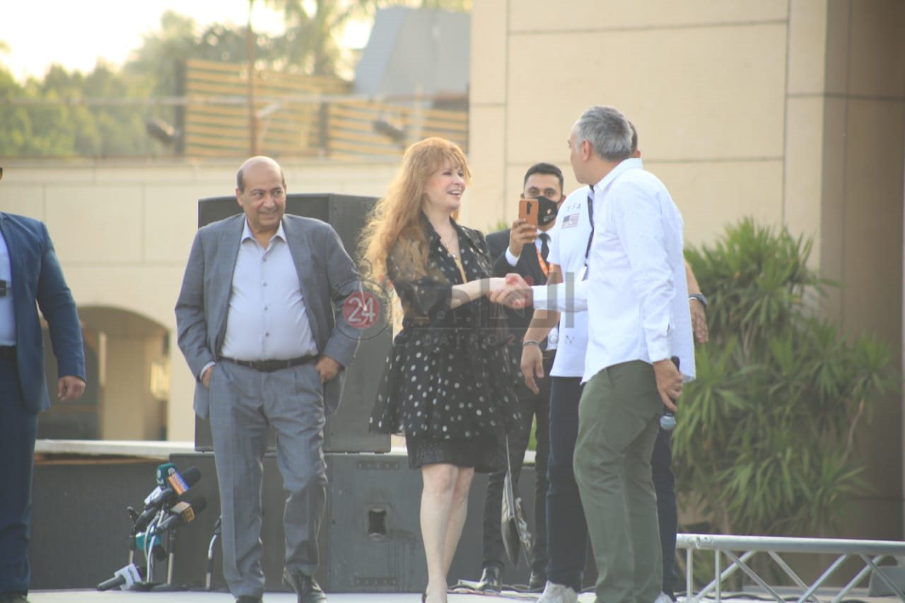 ندوة نيللي بمهرجان القاهرة السينمائي 