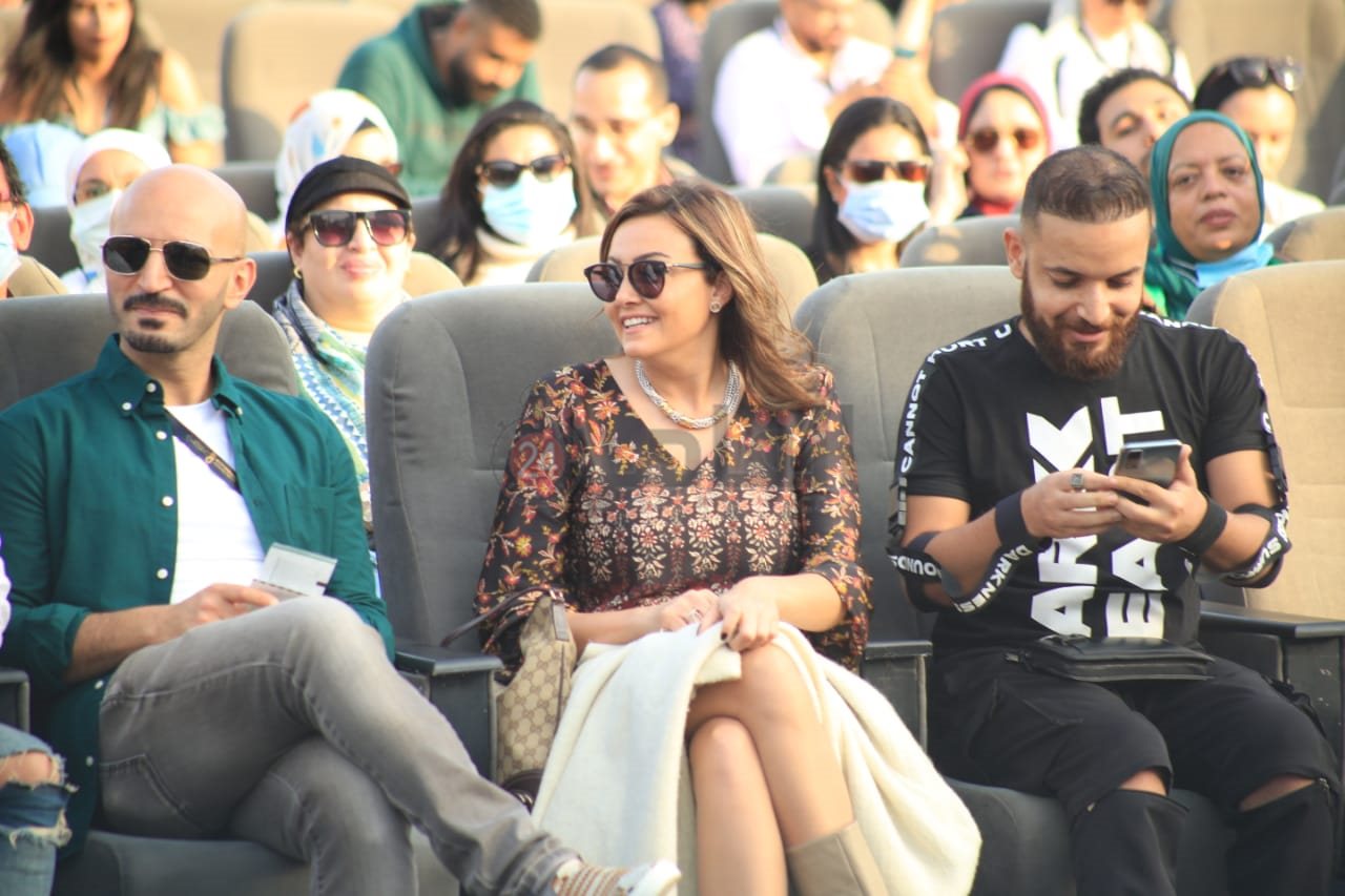 ندوة نيللي بمهرجان القاهرة السينمائي 