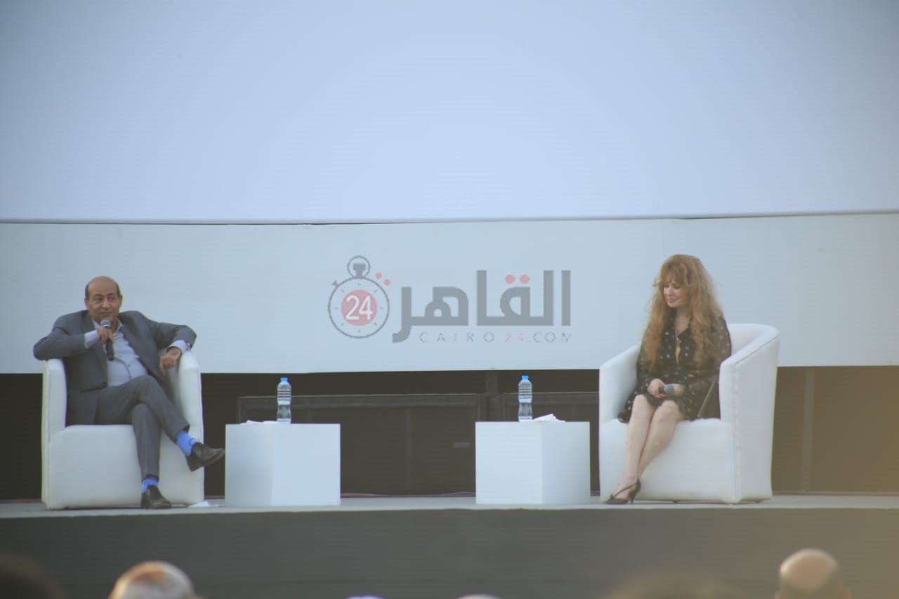 ندوة نيللي بمهرجان القاهرة السينمائي 