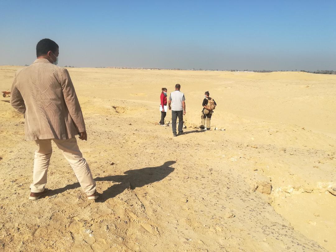 بدء أعمال البعثة الفرنسية في الفيوم