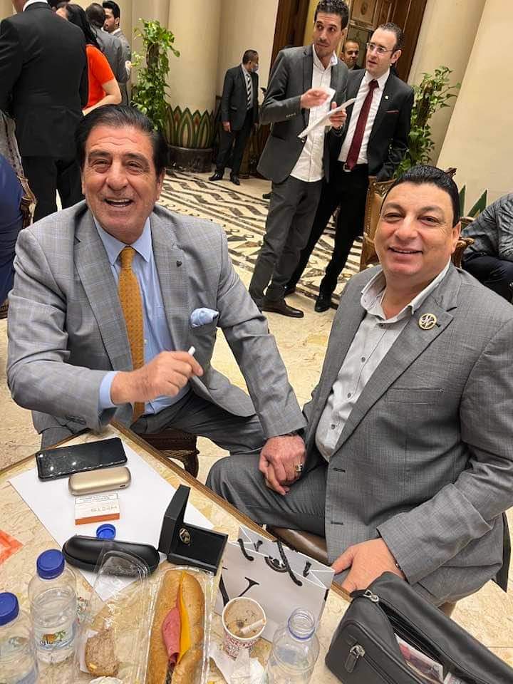 النائبين أحمد فؤاد أباظة وسامي نصر الله
