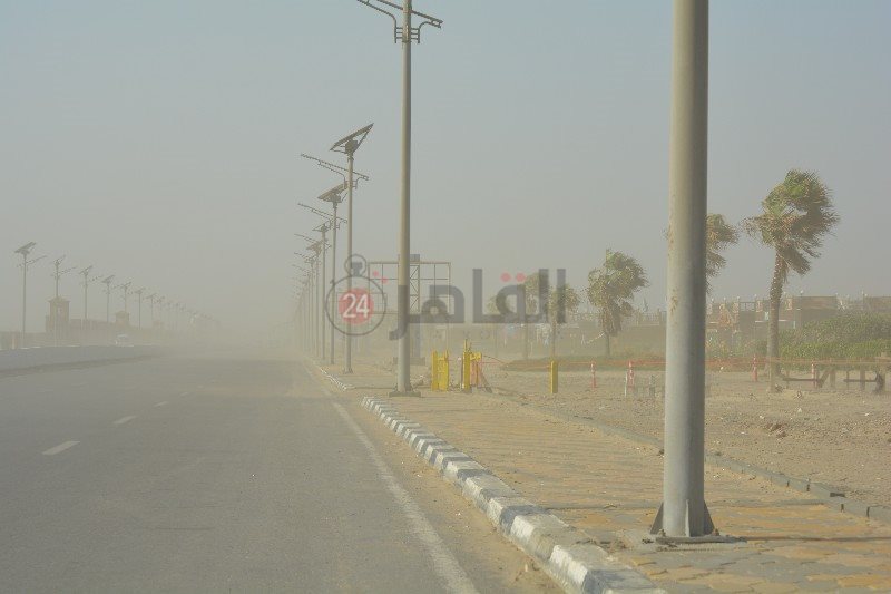 عاصفة رملية تضرب محافظة بورسعيد 8
