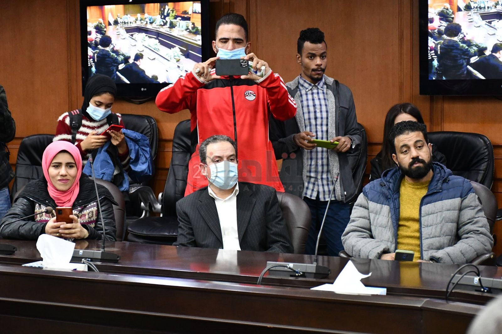 المؤتمر الصحفي للبطولة الأفريقية لكرة السلة