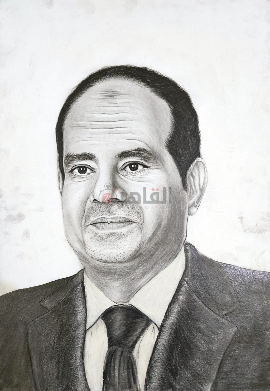 نموذج فني للرئيس السيسي