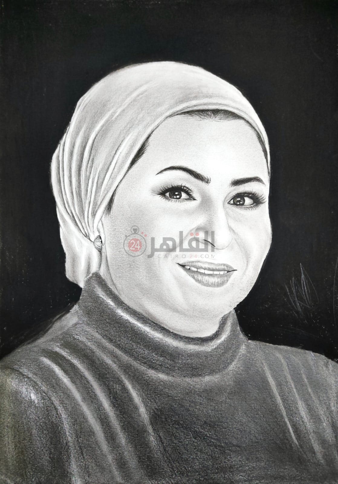 نماذج لرسومات فنية للفتاة فاطمة