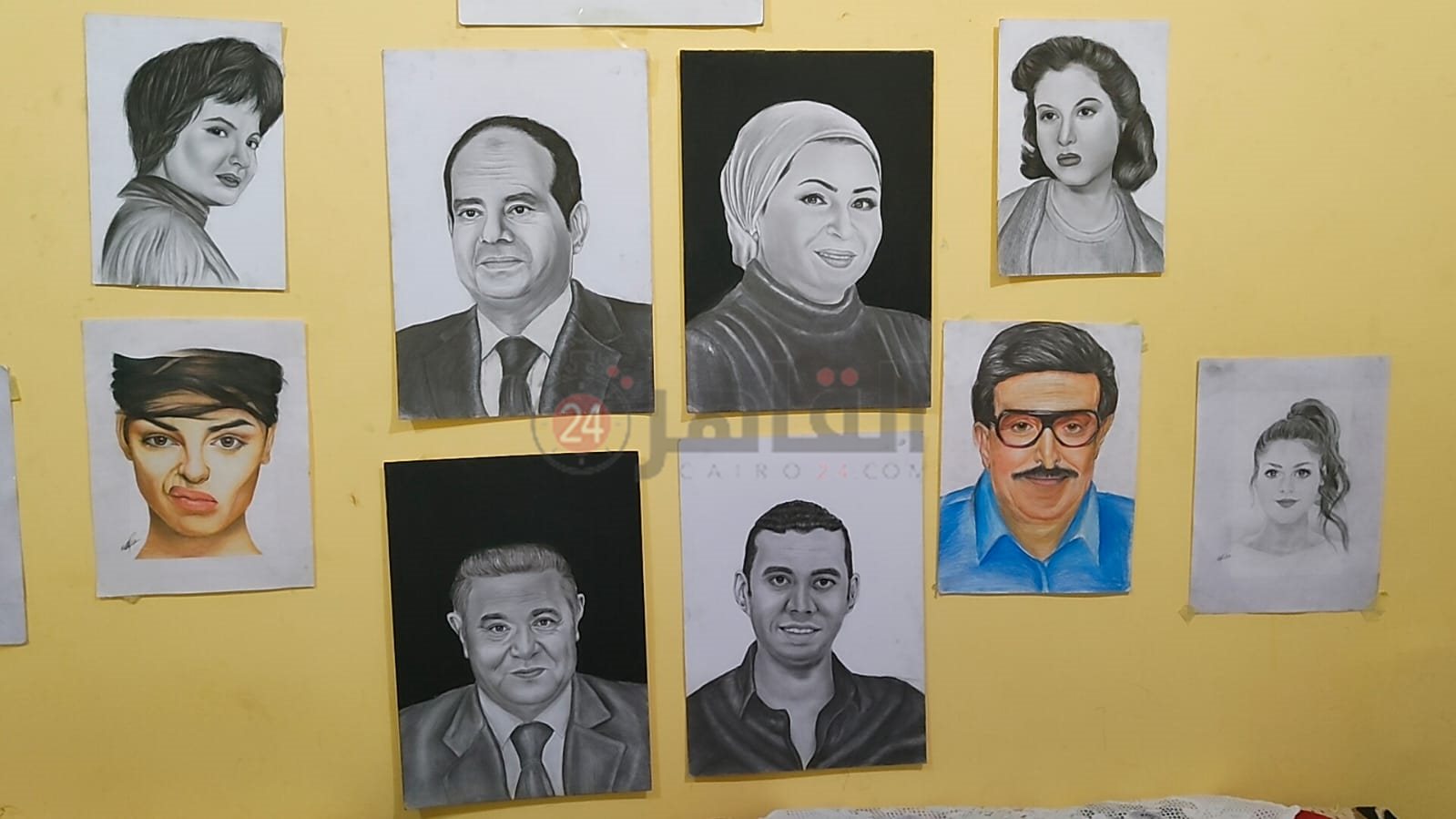  نماذج لرسومات فنية للفتاة فاطمة