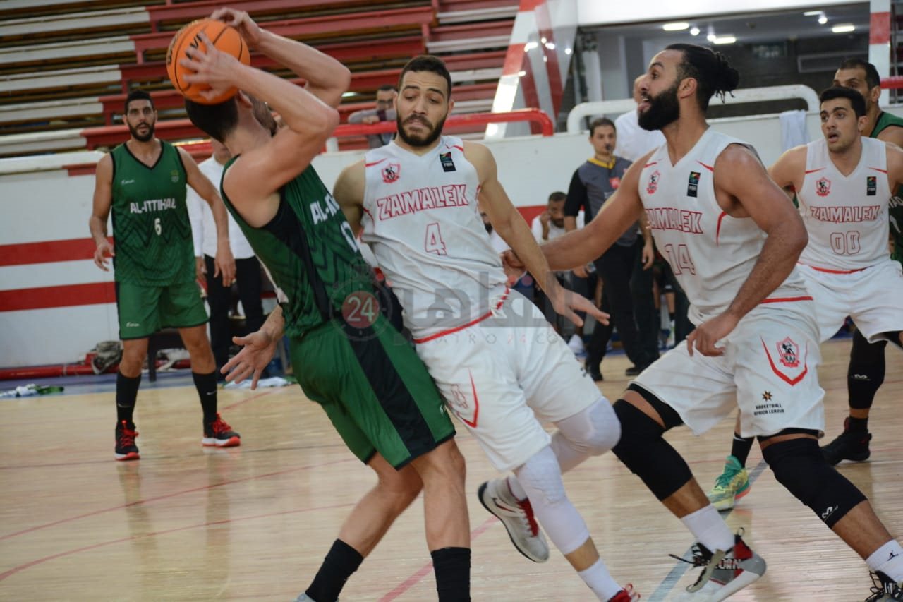 الزمالك والاتحاد كرة سلة