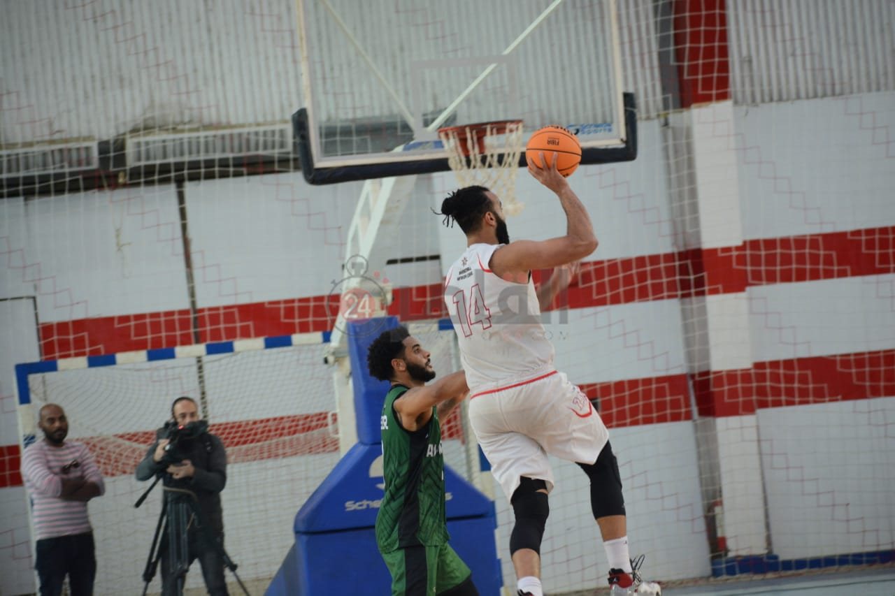 الزمالك والاتحاد كرة سلة