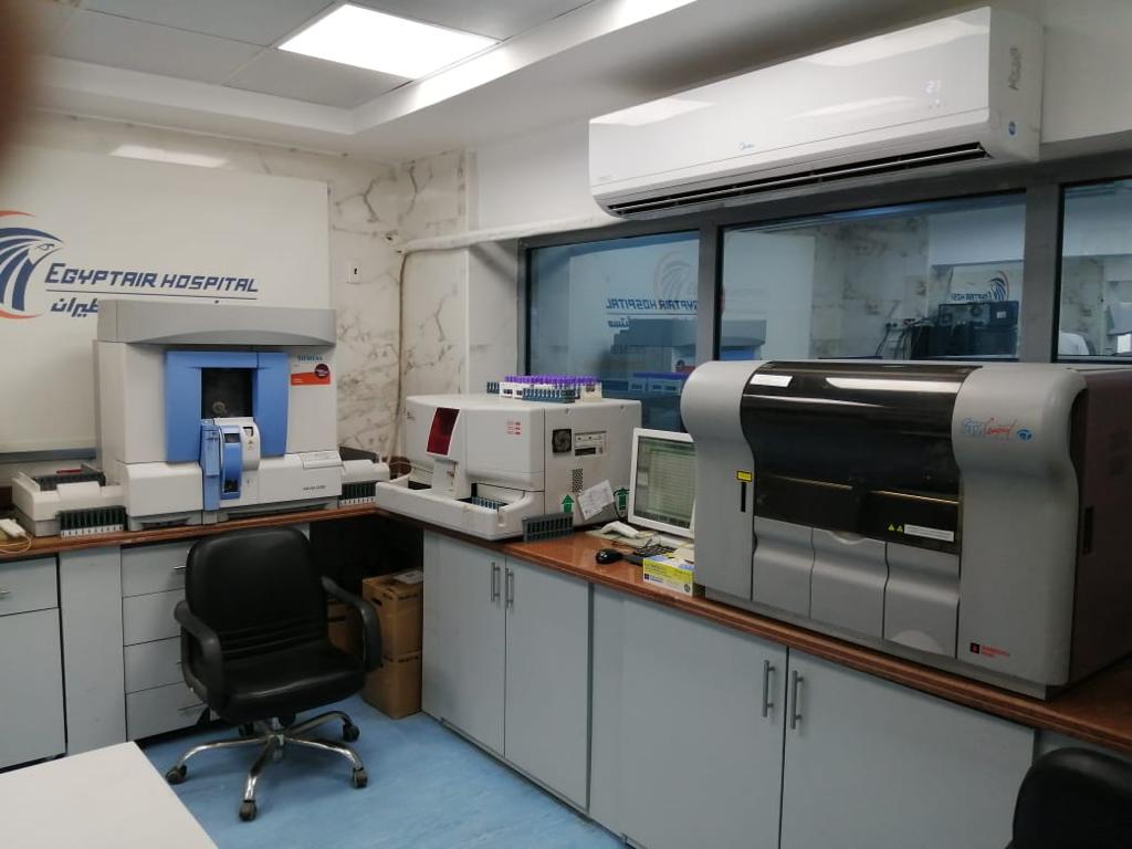 وزير الطيران خلال جولته اليوم