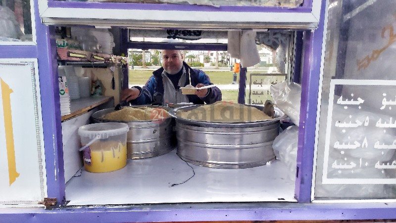 عم غريب بائع الكسكسي ببورسعيد 