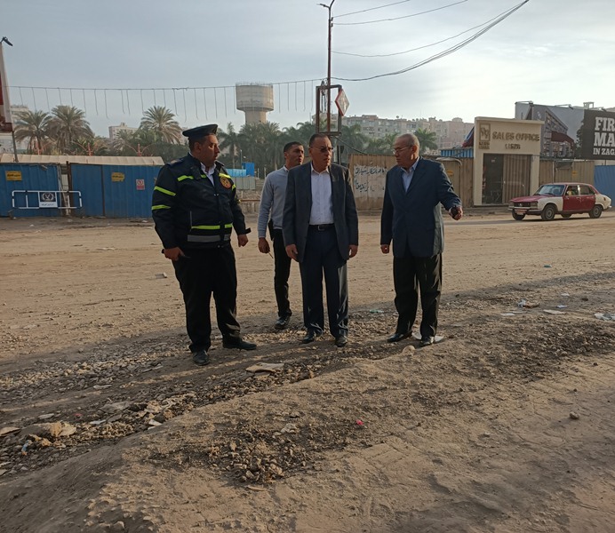 جولة محافظ الشرقية بشوارع الزقازيق 06