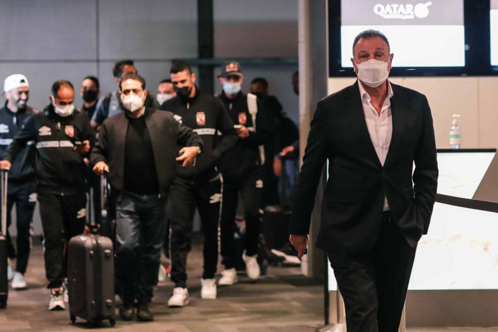 بعثة الأهلي في قطر