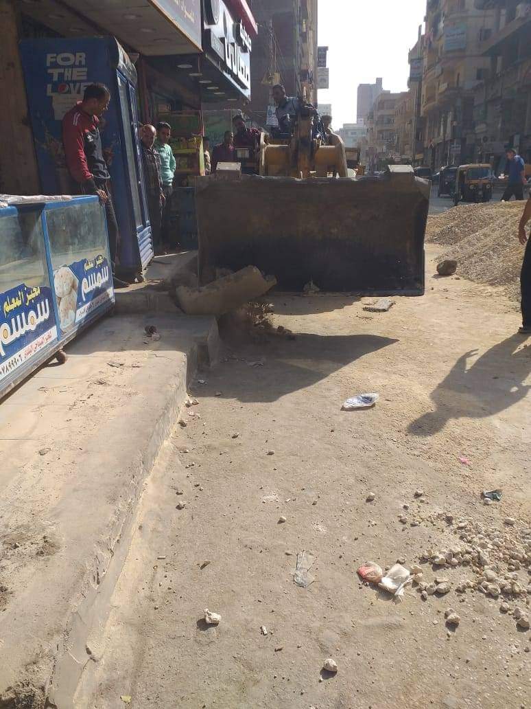 البدء في رصف شوارع بمدينة فاقوس 03