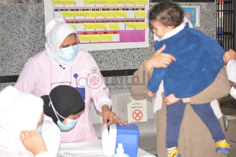 إنطلاق حملة التطعيم ضد شلل الأطفال ببورسعيد 5