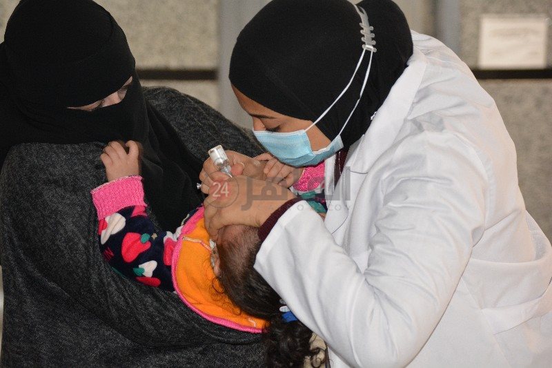 إنطلاق حملة التطعيم ضد شلل الأطفال ببورسعيد 11