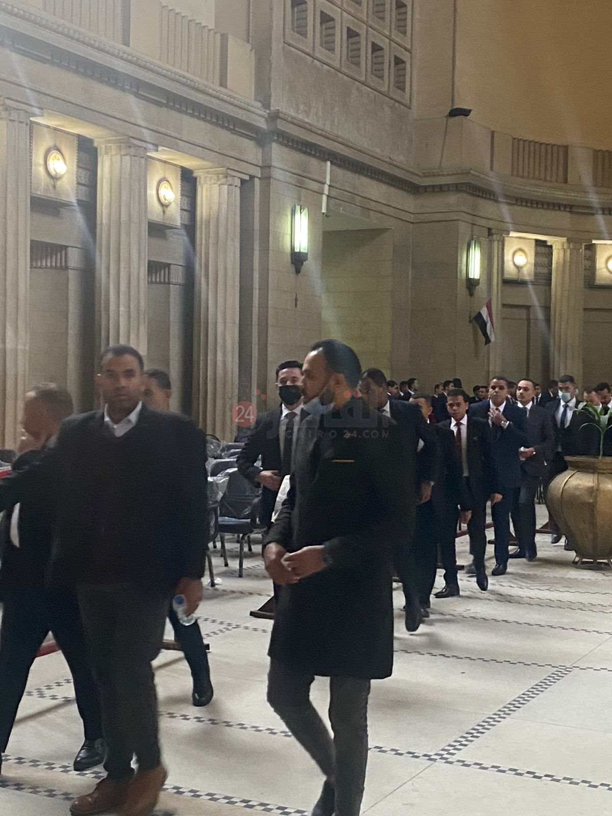 اللجنة السباعية للنيابة تجرى المقابلات الشخصية لخريجي حقوق بدار القضاء العالي