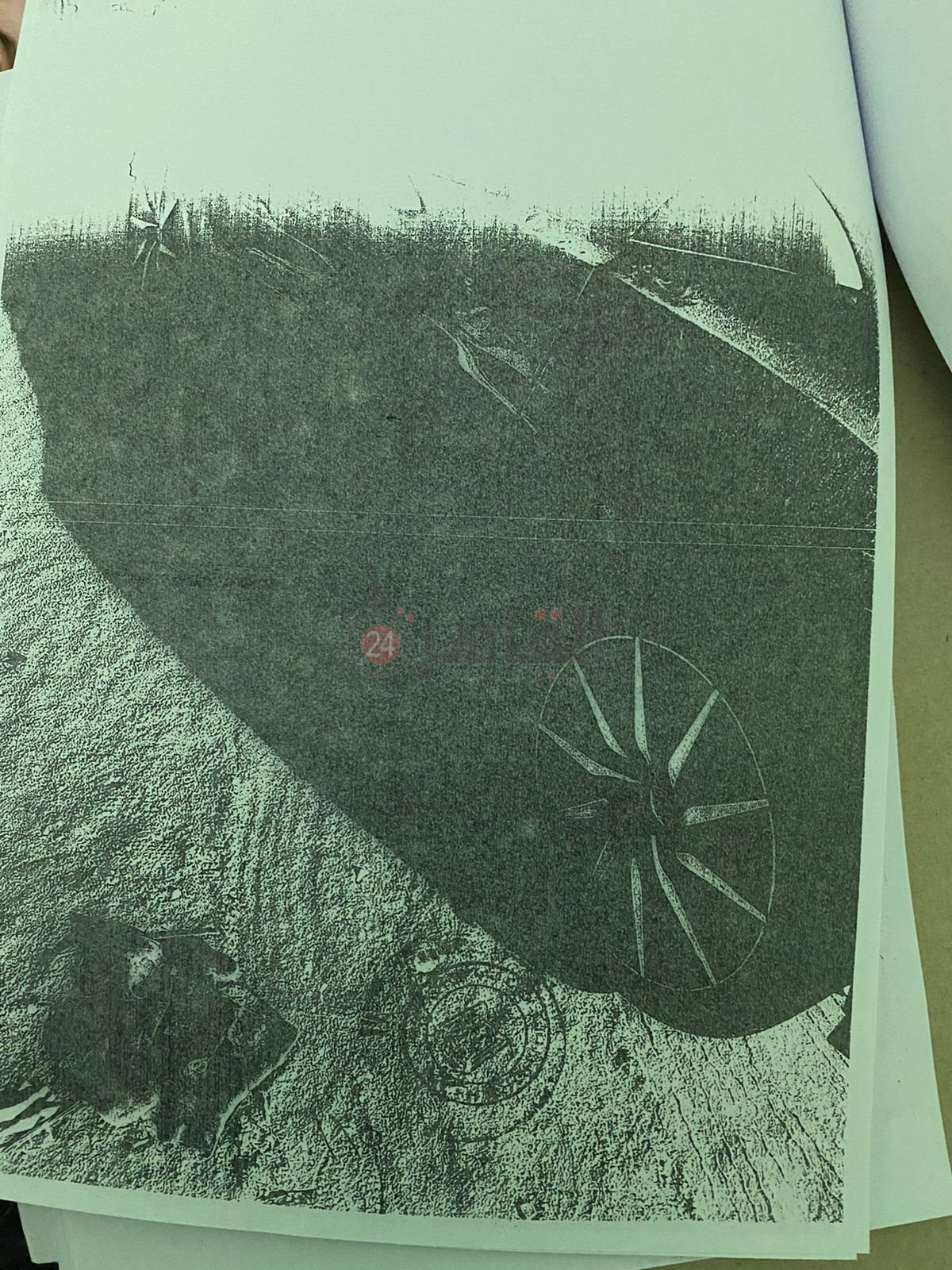  الرسم الكروكي لحادث الشيخ زايد