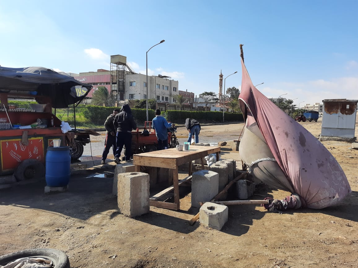 حملات لرفع الإشغالات بالعاشر من رمضان 07