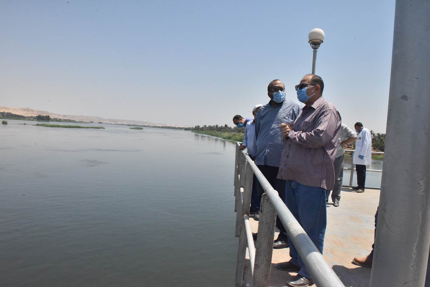 محافظ أسيوط يتفقد محطة مياه ديروط المرشحة 