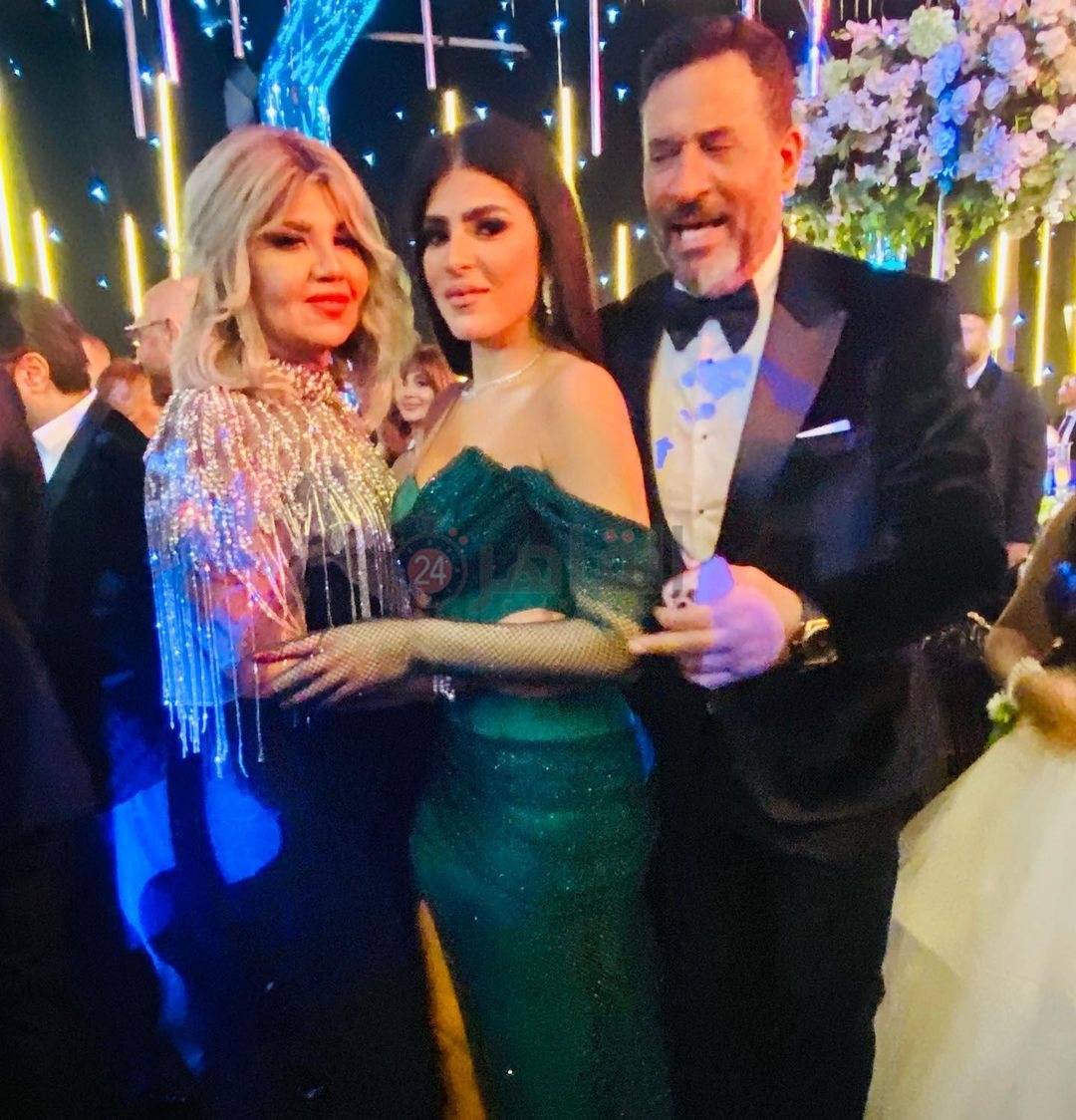 مشاهير الفن في حفل زفاف ابنة ماجد المصري (1)