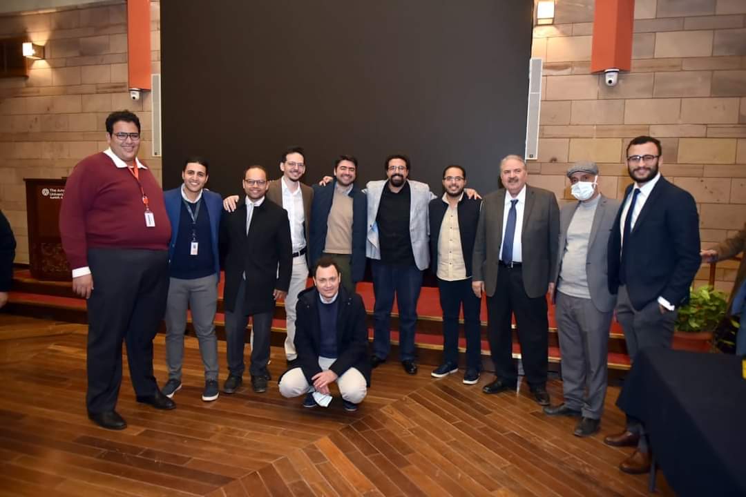 خريجي ماجستير الإعلام بالجامعة الأمريكية