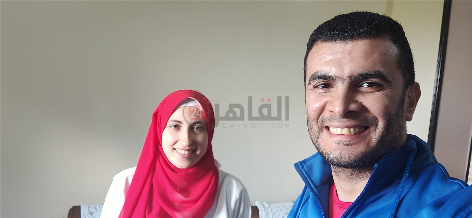 مراسل القاهرة 24 والحاصلة على المركز الثالث على مستوى العالم في حفظ القرآن الكريم